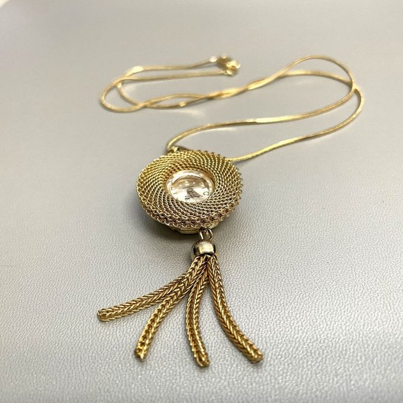 Beacon Hill 17 Jewels Pendant Necklace Watch Wind Up Goldtone Working EUC - Picture 3 of 12